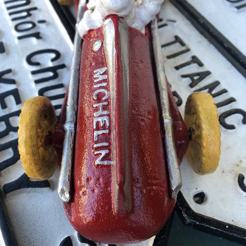 Michelin Man Racer Cast Iron