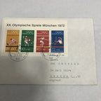 Summer & Winter 1972 Olympic Stamp First Day Covers
