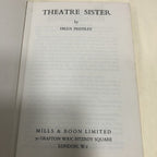Theatre Sister Hilda Pressley Vintage Mills & Boon