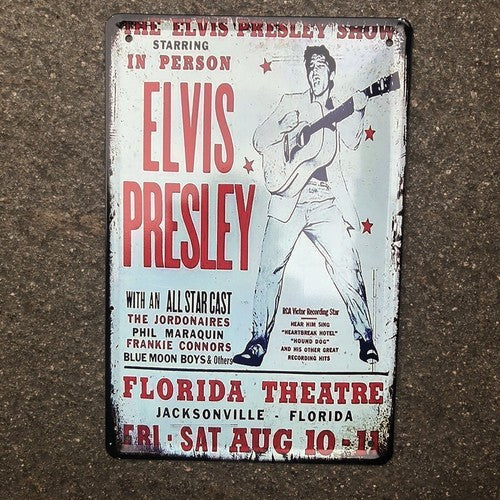 Elvis Presley Metal Sign New Design