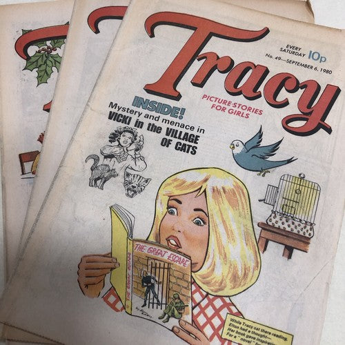Tracy Comic Bundle Of 3
