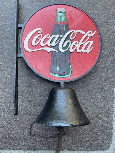 Coca Cola Cast Iron Bell