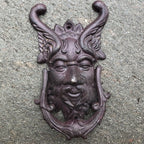Door Knocker Demon Cast Iron