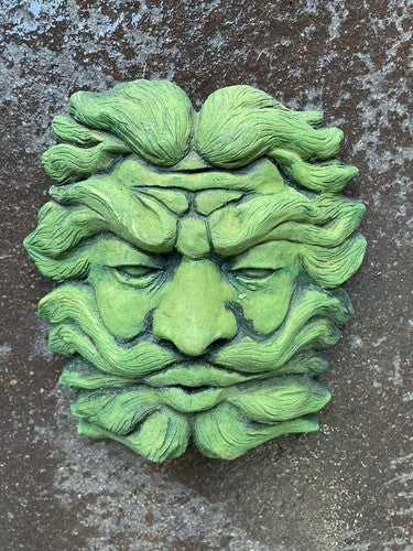 North Wind Green Man Wall Garden Plaque