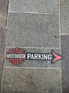 Harley Davidson Parking Cast Iron Sign