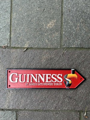 Guinness Cast Iron Sign