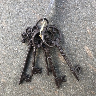 Decorative Keys Cast Iron
