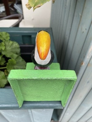 Guinness Toucan Cast Iron Bookends