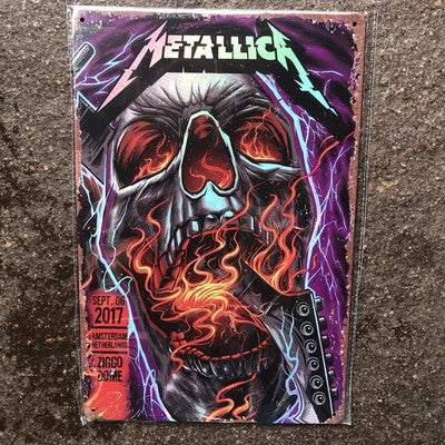 Metallica Metal Sign