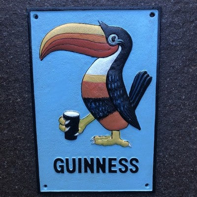 Guinness Cast Iron Sign