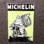 Michelin Man Metal Sign