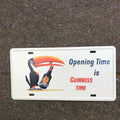 Opening Time Is Guinness Time Metal Sign
