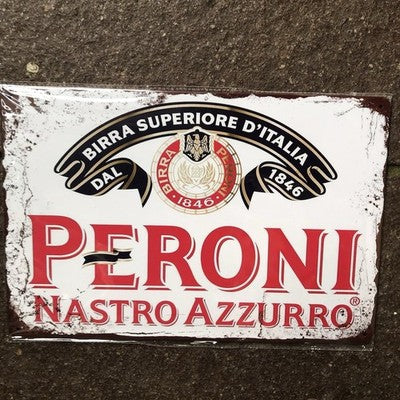 Peroni Metal Sign