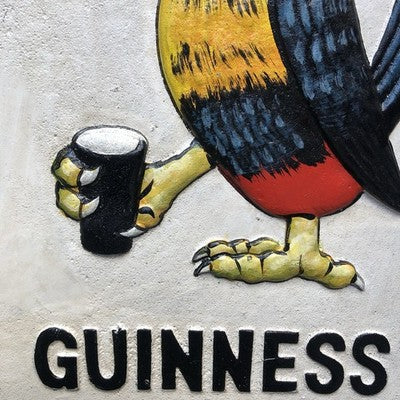 Guinness Toucan Cast Iron Sign