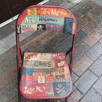 Folding Metal Chair Fun Fair Theme Hand painted