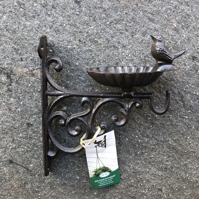Bird Feeder With Bracket Cast Iron