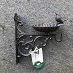 Bird Feeder With Bracket Cast Iron
