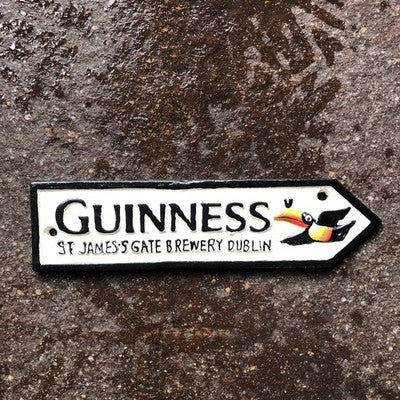 Guinness Cast Iron Sign