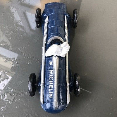 Michelin Man Formula One Racing Man Cast Iron