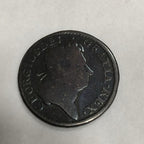 George 1 Copper Irish Halfpenny