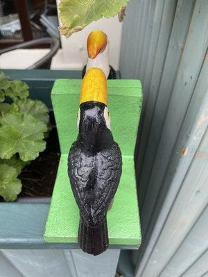 Guinness Toucan Cast Iron Bookends