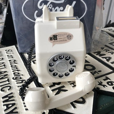 Cream Old Fashion Style Money Box