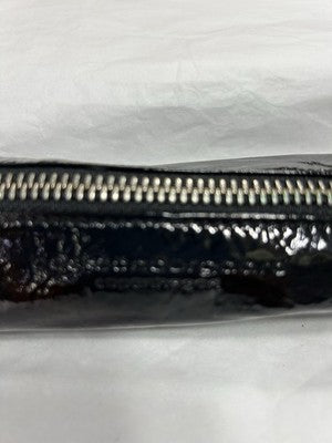 beck sondergaard Black Patent Zipped Pencil Case