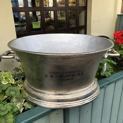 Wine Cooler Large Chrome Fantastic Quality  48x 35x 23 Cms
