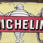 Michelin Man Metal Sign