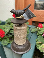 Gardeners Cast Iron String And Scissor Dispenser