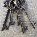 Decorative Keys Cast Iron