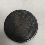 George 1 Copper Irish Halfpenny