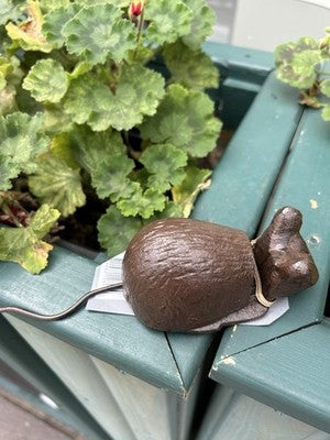 Mouse Secret Cast Iron Key Holder