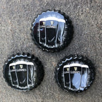 Guinness Metal Beer Top Bottle Lids Set Of Three