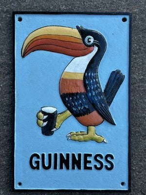 Guinness Cast Iron Sign