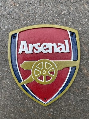Arsenal Cast Iron Sign