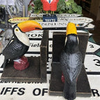 Guinness Toucan Cast Iron Bookends