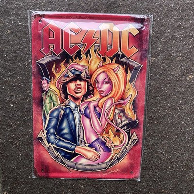 AC/DC Bell & Sign Bundle