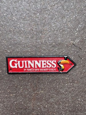 Guinness Cast Iron Sign