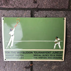 Wimbledon Enamel Sign