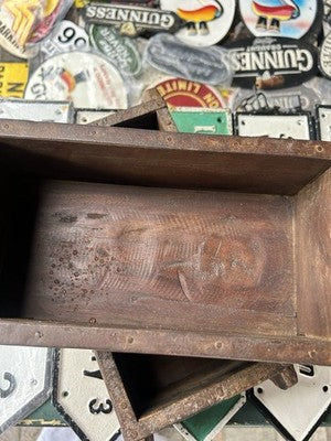 Brick Buckets Wooden Holder