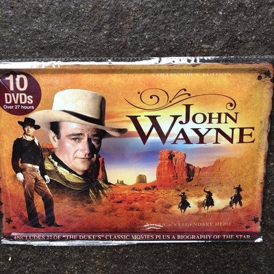 John Wayne Western Sign