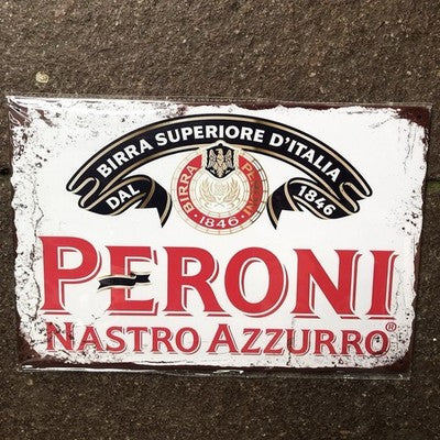 Peroni Metal Sign