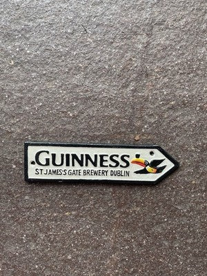 Guinness Cast Iron Sign