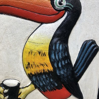 Guinness Toucan Cast Iron Sign