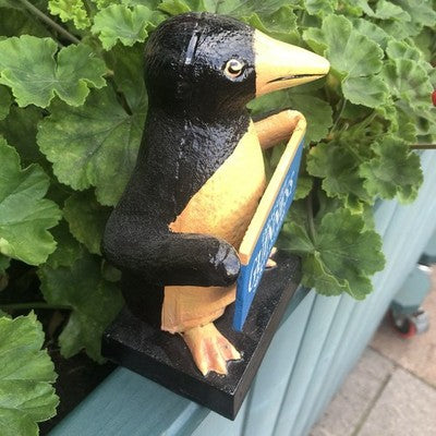 Guinness Draught Guinness Sold Here Cast Iron Penguin