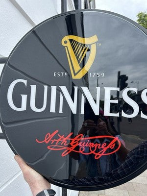 Guinness Double Sided Light Globe