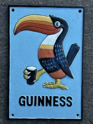 Guinness Cast Iron Sign