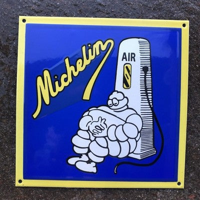 Michelin Air Enamel Sign