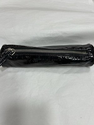 beck sondergaard Black Patent Zipped Pencil Case
